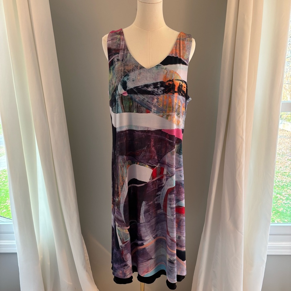 LeGaleriste Reversible Dress NWT Size XL, 2 Dresses in 1!